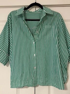 EUC Caryn Lawn Blouse One Size